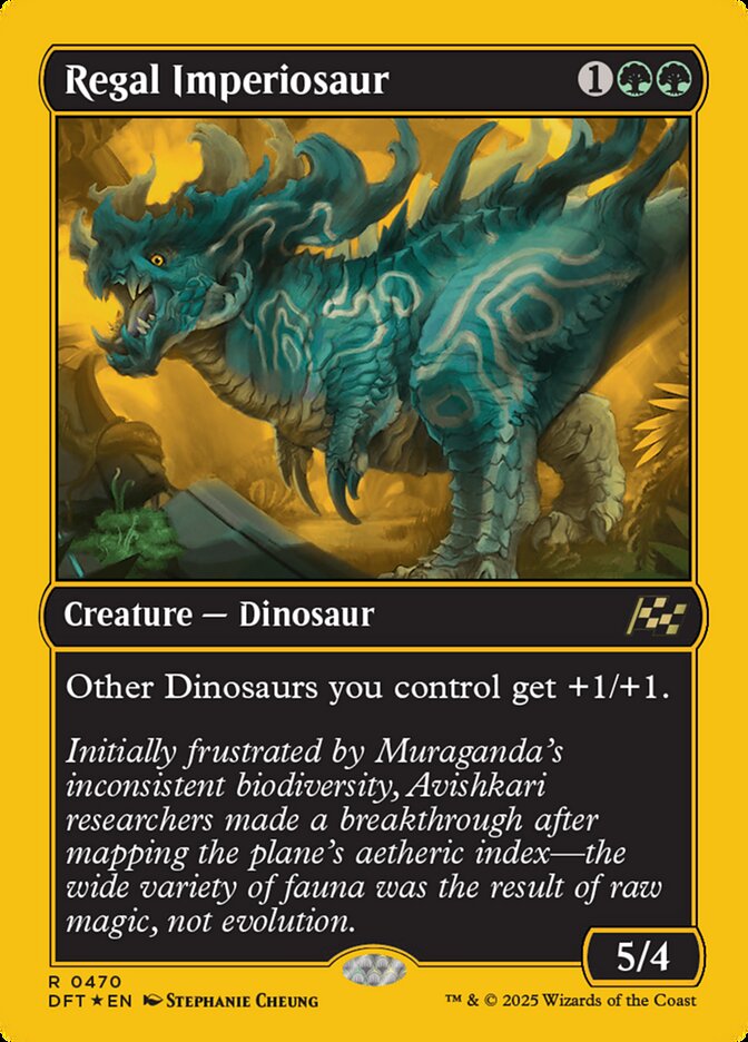 Regal Imperiosaur - [First Place Foil] Aetherdrift (DFT)