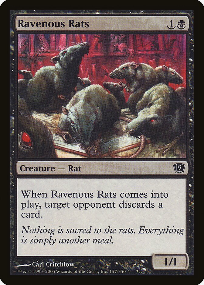 Ravenous Rats (157) - Ninth Edition (9ED)