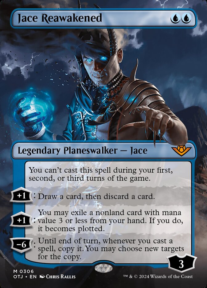 Jace Reawakened - [Foil, Borderless] Outlaws of Thunder Junction (OTJ)