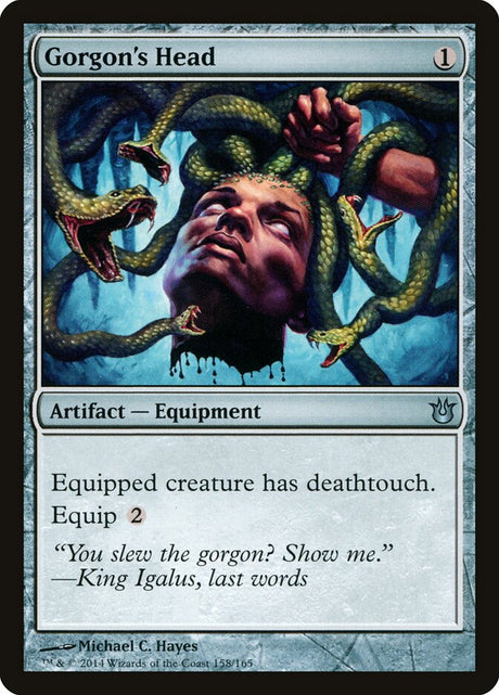 Gorgon's Head (158) - Born of the Gods (BNG)