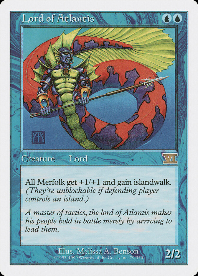 Lord of Atlantis (79) - Classic Sixth Edition (6ED)