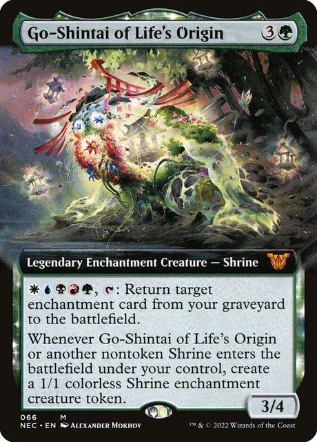 Go-Shintai of Life's Origin (66) - Neon Dynasty Commander (NEC)