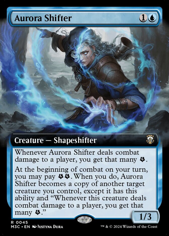 Aurora Shifter - [Foil, Extended Art] Modern Horizons 3 Commander (M3C)