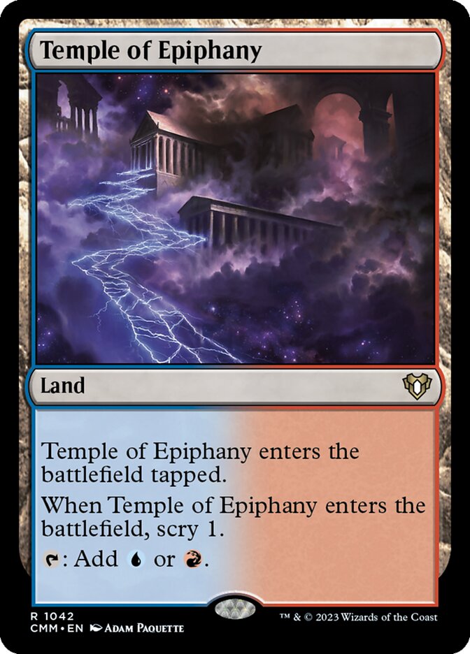 Temple of Epiphany (1042) - Commander Masters (CMM)