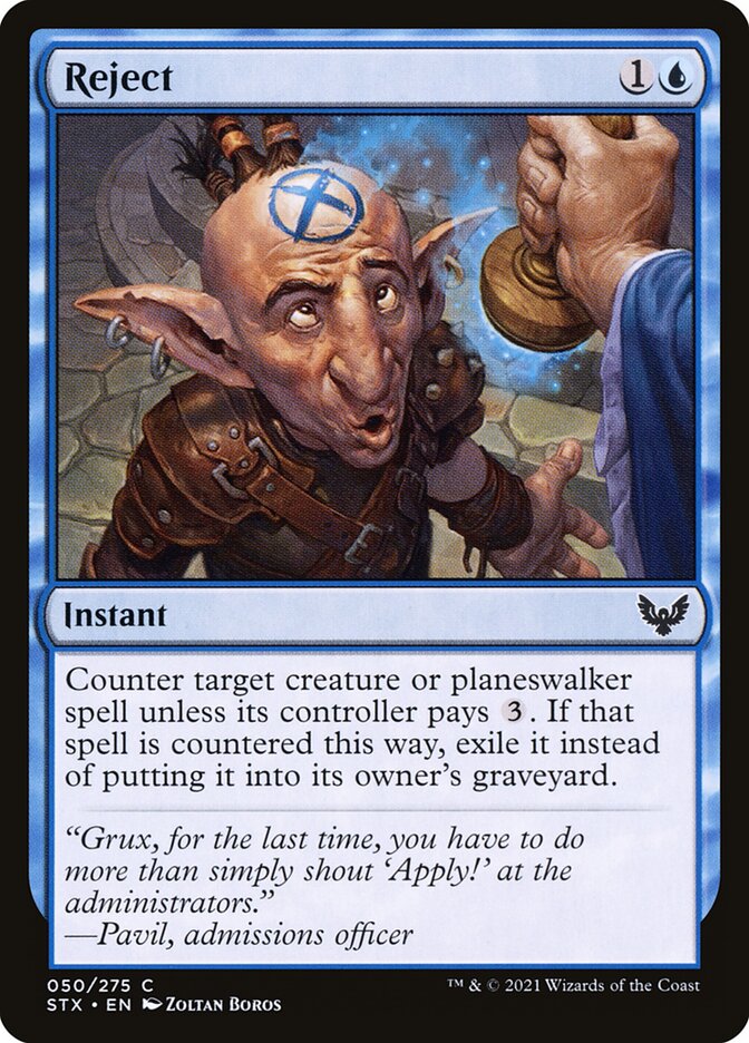 Reject (50) - Strixhaven: School of Mages (STX)
