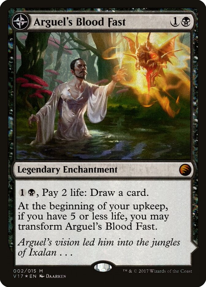 Arguel's Blood Fast // Temple of Aclazotz (2) - From the Vault: Transform (V17)