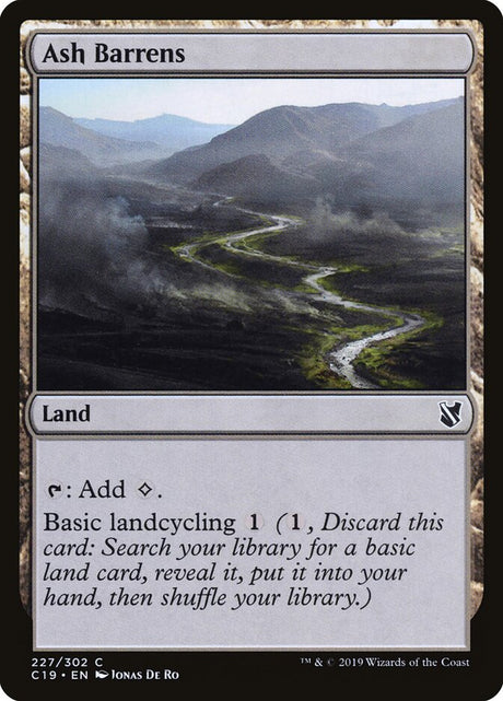 Ash Barrens (227) - Commander 2019 (C19)