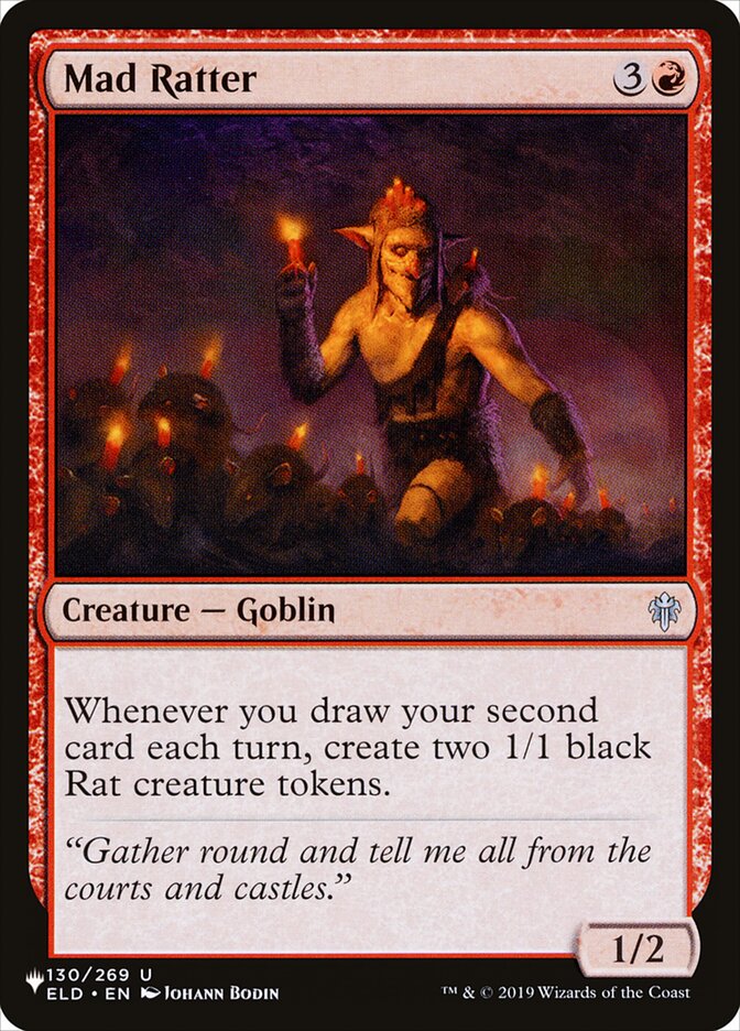 Mad Ratter (ELD-130) - The List (PLST)