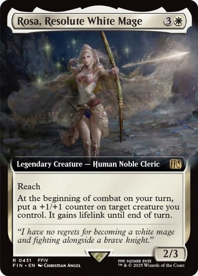Rosa, Resolute White Mage (431) - [Extended Art] Final Fantasy (FIN)