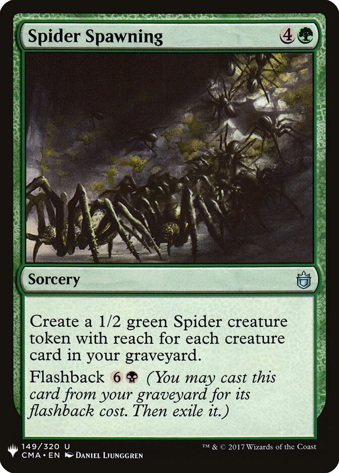 Spider Spawning (CMA-149) - The List (PLST)