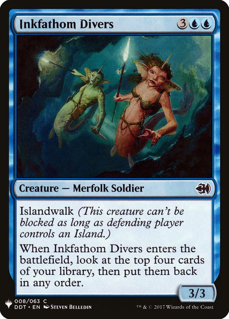 Inkfathom Divers (DDT-8) - The List (PLST)