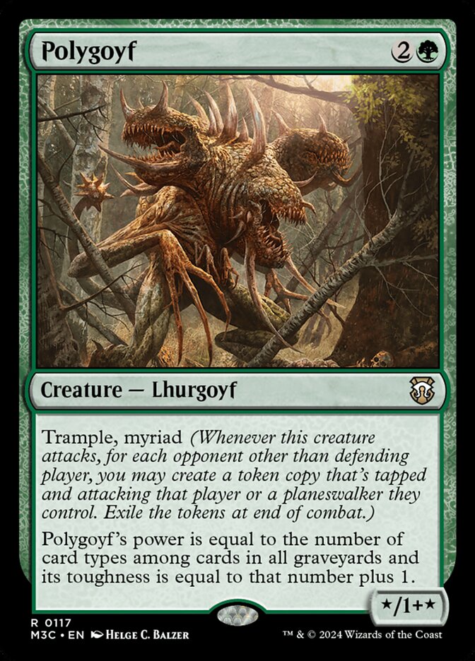 Polygoyf - [Foil] Modern Horizons 3 Commander (M3C)