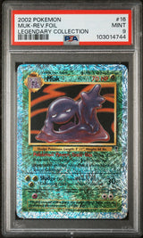 Muk #16 - [Reverse Holo, Graded PSA 9] Legendary Collection