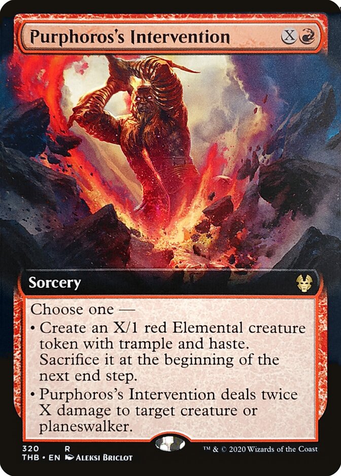 Purphoros's Intervention (320) - Theros Beyond Death (THB)