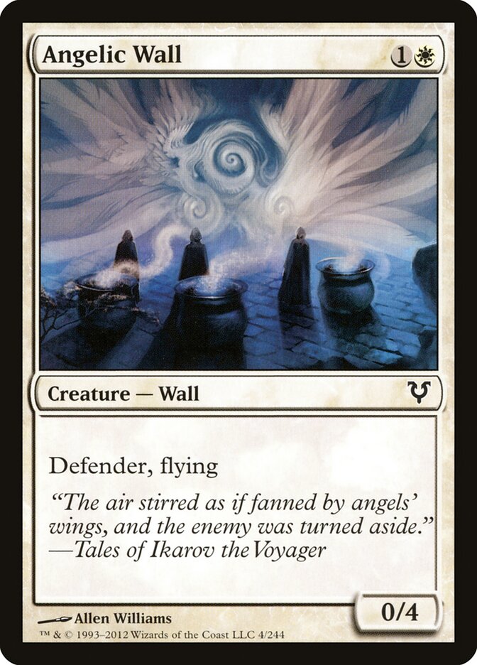 Angelic Wall (4) - Avacyn Restored (AVR)