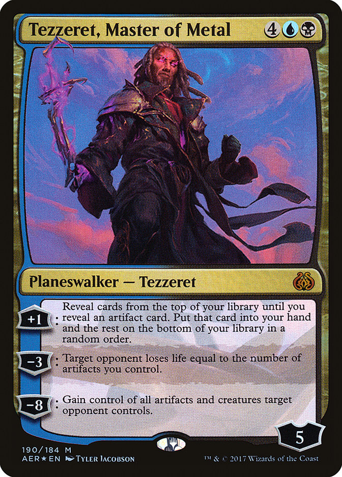Tezzeret, Master of Metal (190) - Aether Revolt (AER)