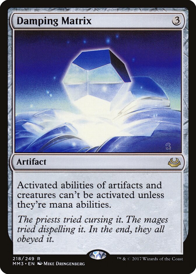 Damping Matrix (218) - Modern Masters 2017 (MM3)