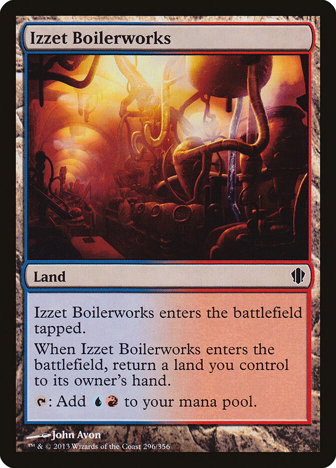 Izzet Boilerworks (296) - Commander 2013 (C13)