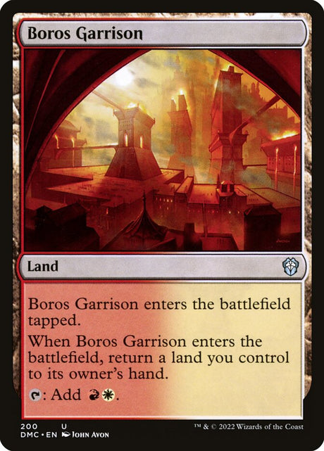 Boros Garrison (200) - Dominaria United Commander (DMC)