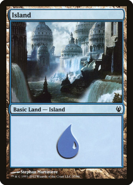Island (37) - Duel Decks: Izzet vs. Golgari (DDJ)