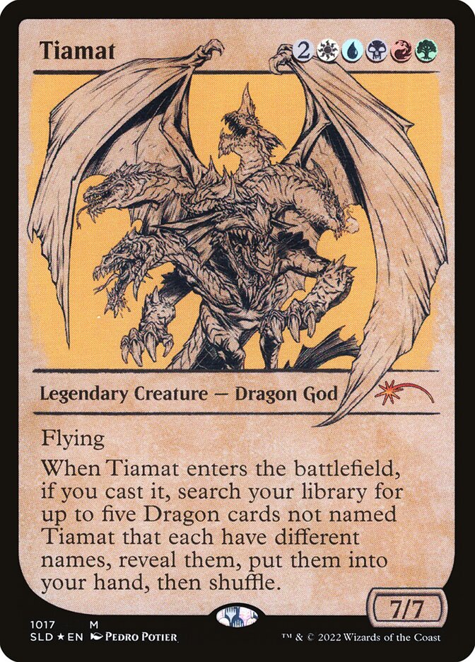 Tiamat (1017) - Secret Lair Drop (SLD)
