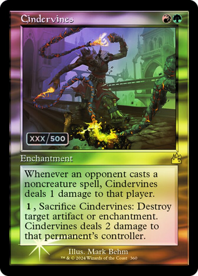 Cindervines (360z) - Ravnica Remastered (RVR)