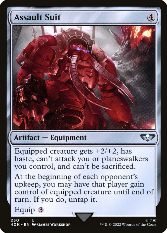 Assault Suit (230) - Warhammer 40,000 Commander (40K)