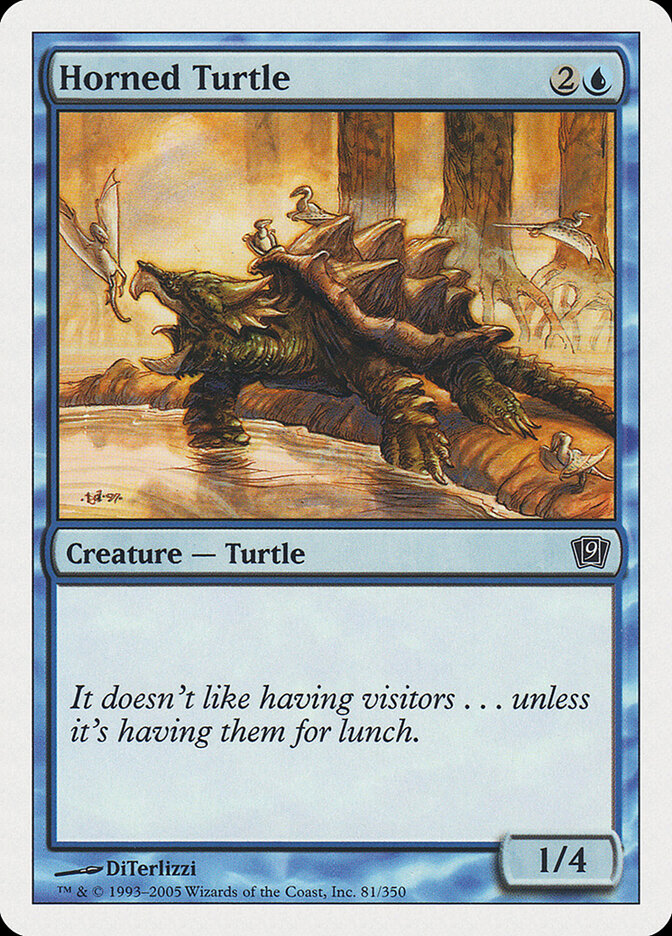 Horned Turtle (81) - Ninth Edition (9ED)