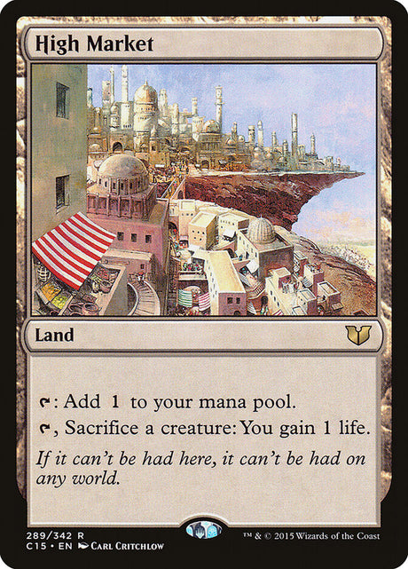 High Market (289) - Commander 2015 (C15)