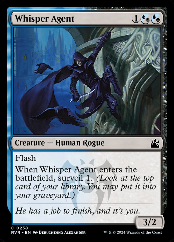 Whisper Agent (238) - Ravnica Remastered (RVR)