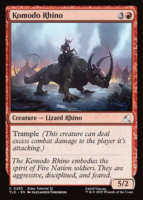Komodo Rhino (283) - Avatar: The Last Airbender Eternal (TLE)