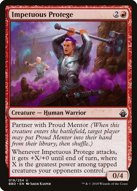 Impetuous Protege (19) - Battlebond (BBD)