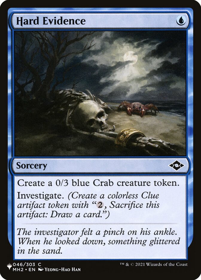 Hard Evidence (MH2-46) - The List (PLST)