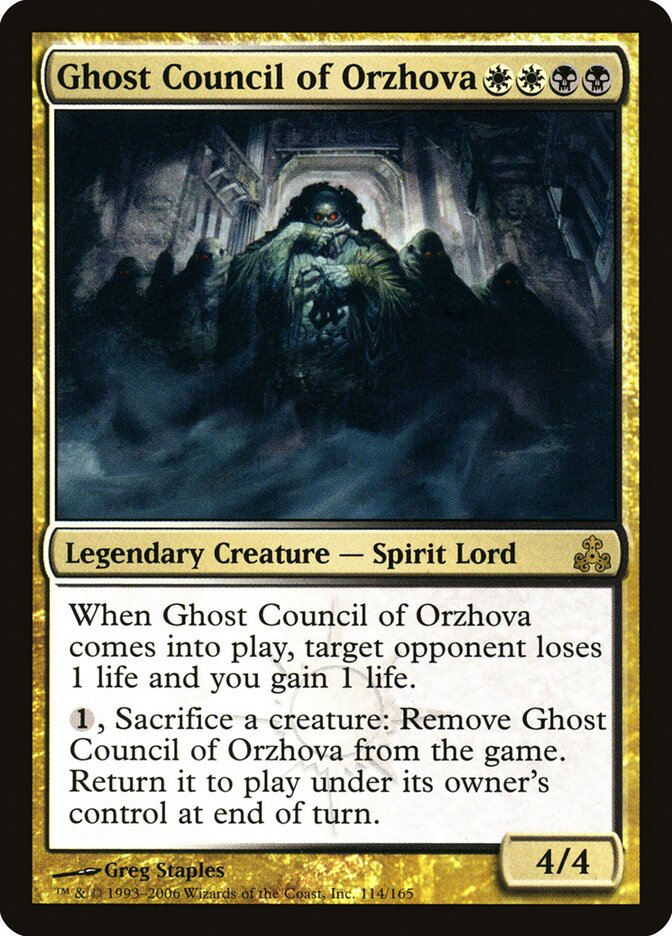 Ghost Council of Orzhova (114) - Guildpact (GPT)