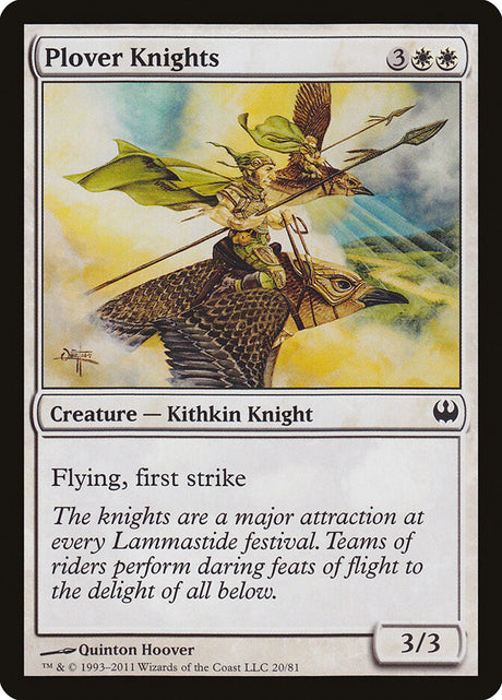 Plover Knights (20) - Duel Decks: Knights vs. Dragons (DDG)