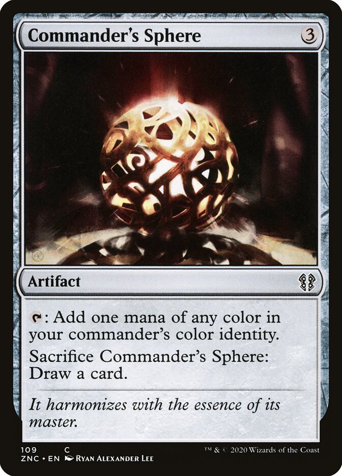 Commander's Sphere (109) - Zendikar Rising Commander (ZNC)