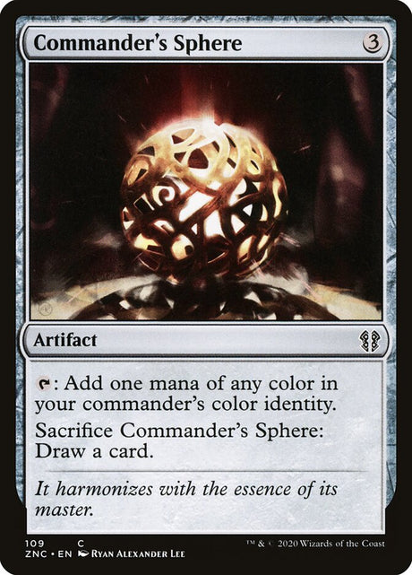 Commander's Sphere (109) - Zendikar Rising Commander (ZNC)