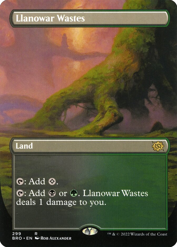 Llanowar Wastes (299) - The Brothers' War (BRO)