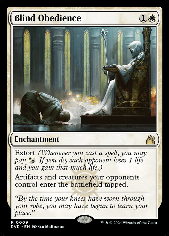 Blind Obedience (9) - Ravnica Remastered (RVR)