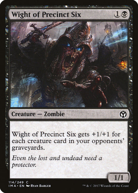 Wight of Precinct Six (114) - Iconic Masters (IMA)