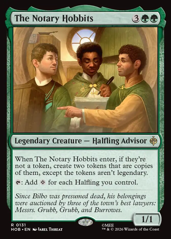 The Notary Hobbits (131) - The Hobbit (HOB)