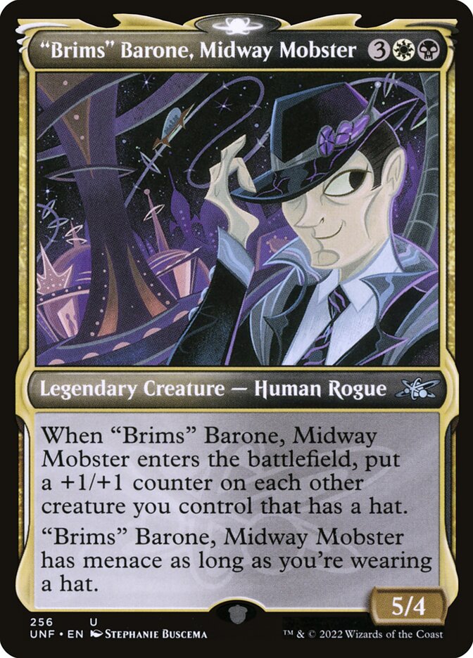 "Brims" Barone, Midway Mobster (256) - Unfinity (UNF)