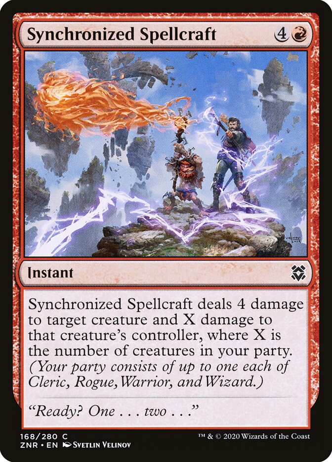 Synchronized Spellcraft (168) - Zendikar Rising (ZNR)