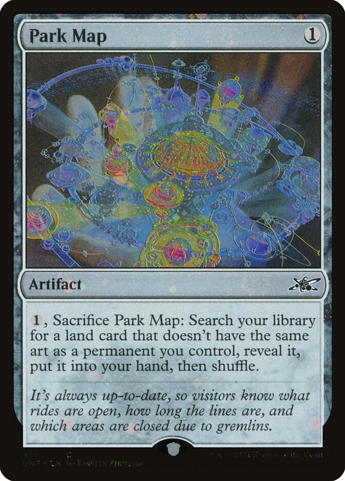 Park Map (476) - Unfinity (UNF)