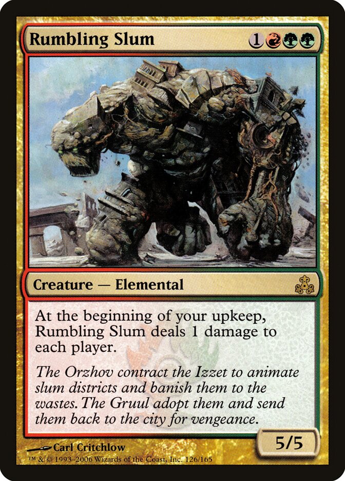 Rumbling Slum (126) - Guildpact (GPT)