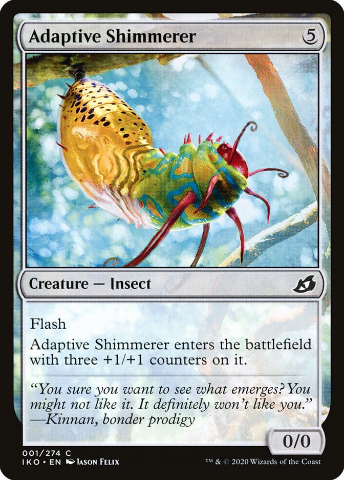 Adaptive Shimmerer (1) - Ikoria: Lair of Behemoths (IKO)