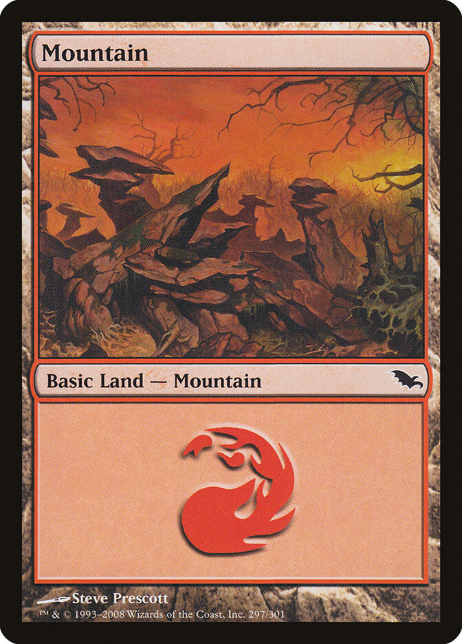 Mountain (297) - Shadowmoor (SHM)