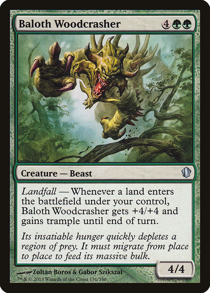 Baloth Woodcrasher (136) - Commander 2013 (C13)