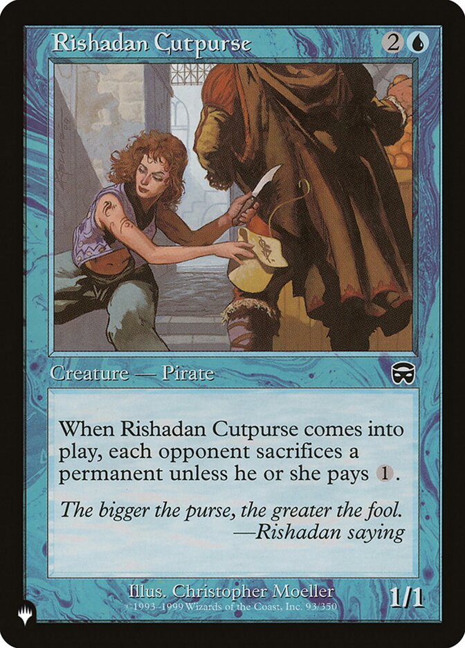 Rishadan Cutpurse (MMQ-93) - The List (PLST)