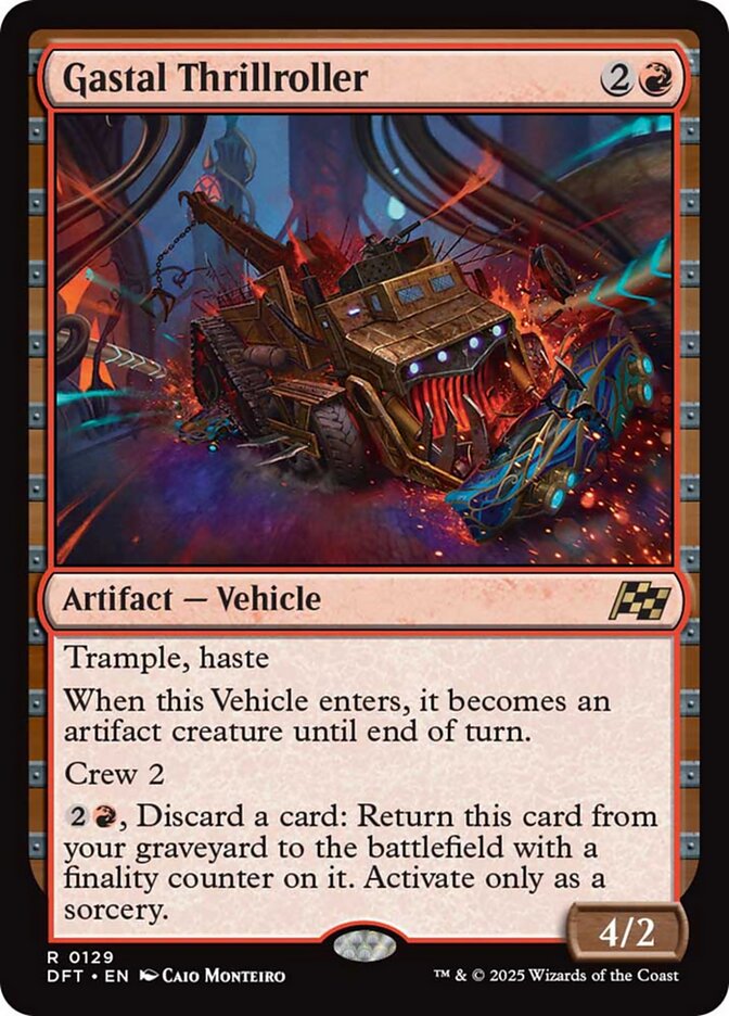 Gastal Thrillroller - [Foil] Aetherdrift (DFT)